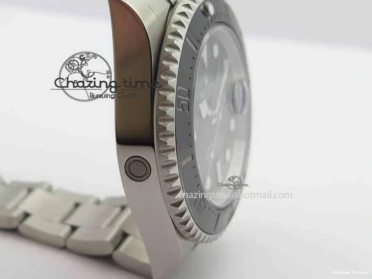 0207 Soft Sea Dweller 126600 43mm SS BP Maker Black Dial On SS Bracelet A 3656